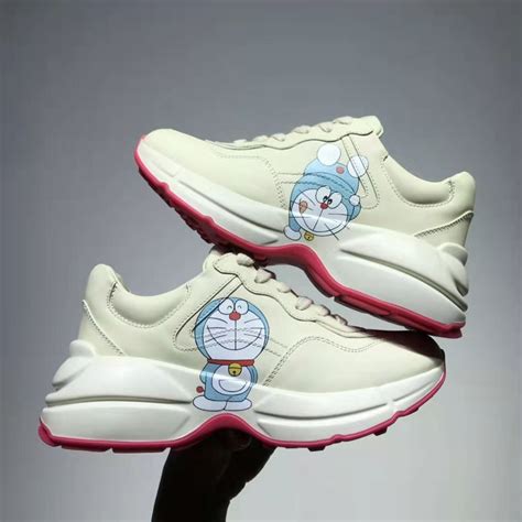 Gucci Doraemon rhyton shoes